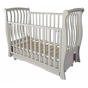 Детская кровать Антел Luiza 3 маятник, колеса, ящик