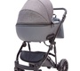 Детская коляска Everflo Soft 3 в 1 (эко кожа+ткань) с автолюлькой
