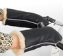 Муфта-рукавички для коляски Esspero Double Leatherette (Натуральная шерсть)  
