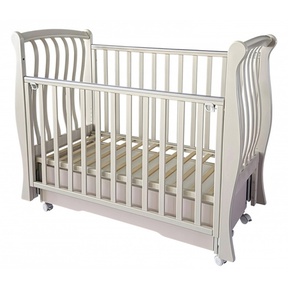 Детская кровать Антел Luiza 3 маятник, колеса, ящик