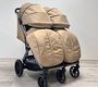 Прогулочная коляска для двойни Bubago DUO X автоматич сложение
