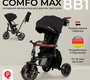 Складной велосипед Qplay Comfo Max T70 с поворотным сидением