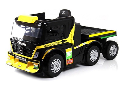 Детский электромобиль Rivertoys Mercedes-Benz Axor с прицепом (H777HH) 