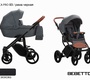 Детская коляска Bebetto Luca PRO (100% эко кожа) 3 в 1 