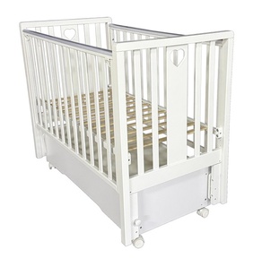 Детская кровать Кедр Лада (Lada) с маятником, автостенкой, ящиком