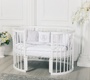 Детская кровать Incanto Estel Exclusive 9 в 1 с маятником