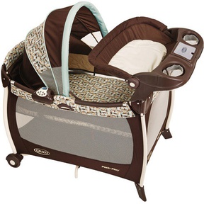 Манеж-кровать Graco Silhouette 9B08 Carlisle