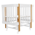 Кровать PITUSO Mirelle 100х70 см (автостенка, маятник, колеса)