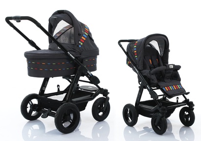 Коляска 2 в 1 FD-Design Viper 4S с надувными колесами