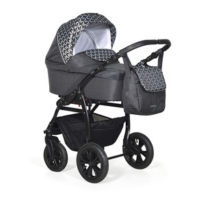 Коляска Indigo Charlotte 18 F 3 в 1 с автокреслом