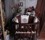 Круглая кроватка-трансформер Jakomo DIA 7 в 1 (из бука)