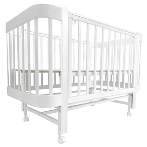 Детская кровать Indigo Italiano Baby маятник, колеса, расширение до 140 см