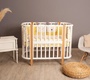 Детская кровать Incanto Nuvola 4 в 1 с маятником 