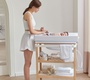 Комплект: пеленальный стол Happy baby LAFINO с ванной