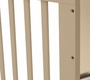 Кровать Agex Lira (маятник продольный, колеса, автостенка)