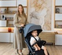 Прогулочная коляска Agex Mini LX 2025 с блокировкой колес