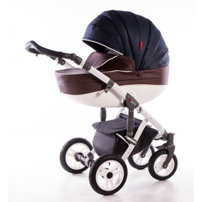 Детская коляска Genesis Rollo 4 в 1 в ткани 