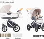 Коляска 3 в 1 Bebetto Bresso (экокожа+ткань) с автолюлькой-переноской
