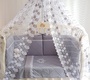 Балдахин в детскую кроватку для новорожденных Ecoline ЛЮКС (разные)