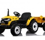 Детский электромобиль Rivertoys М505БХ с гидравлическим прицепом