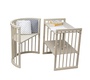 Детская кровать Incanto Estel Exclusive 9 в 1 с маятником