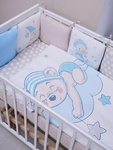 Комплект в кроватку RANT basic Dream Bear (6 предметов)