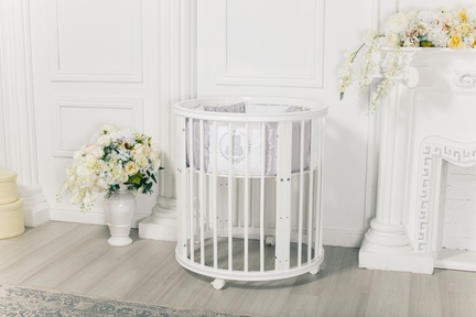 Детская кровать Incanto Estel Exclusive 9 в 1 с маятником