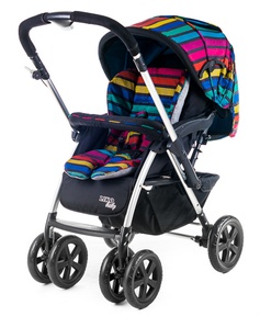 Прогулочная коляска Liko Baby AU 258 с перекидной ручкой