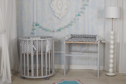 Кровать трансформер INCANTO MIMI DELUXE 8 в 1 с маятником