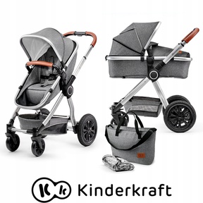 Коляска трансформер 2 в 1 Kinderkraft Veo