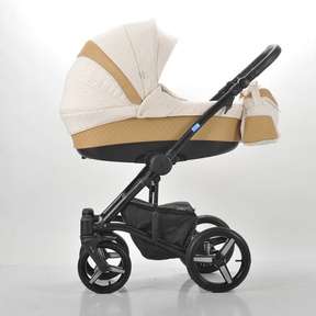 Коляска Mr Sandman West-East Premium (3 в 1) 50% Эко кожа