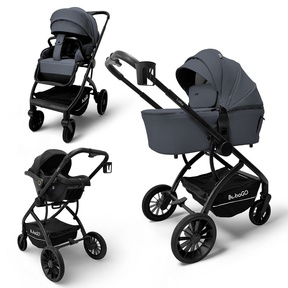 Детская коляска BubaGO Lotta Thermo 3в1