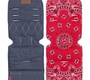 Коляска-трость Maclaren Quest Denim style set с сумкой для мамы 