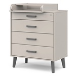 Комод Атон GALL NERO ЛДСП 800/4 с органайзером