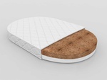 Овальный матрас для кровати SooHookids Sharm 9 см (с кокосом)