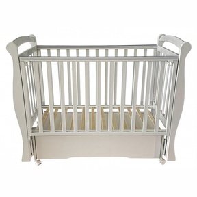 Детская кровать Кедр Viola 1 маятник, ящик, колеса