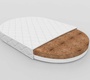 Овальный матрас для кровати SooHookids Sharm 9 см (с кокосом)