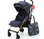 Коляска-трость Maclaren Quest Denim style set с сумкой для мамы 