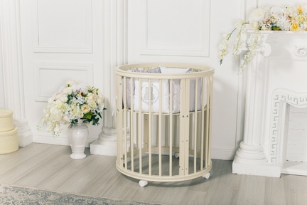 Детская кровать Incanto Estel Exclusive 9 в 1 с маятником