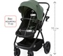 Коляска - трансформер Izzi с автокреслом 3в1