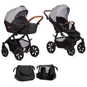 Коляска TUTIS AERO NEW Кожа 2 в 1 