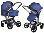 Коляска трансформер Farfello Aimile Original (New Silver) 608L 