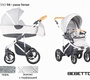 Коляска 3 в 1 Bebetto Bresso (экокожа+ткань) с автолюлькой-переноской