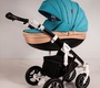 Детская коляска Genesis Rollo 4 в 1 в ткани 