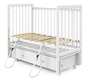 Детская кровать PITUSO TINY ящик, маятник, колесо