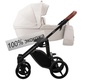 Детская коляска Bebetto Luca PRO (100% эко кожа) 3 в 1 