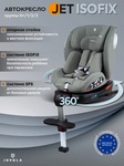 Автокресло JOVOLA JET 8.0 ISOFIX, с упором, группа 0+1+2+3 (0-36 кг)