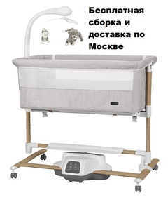 Колыбель Carrello Bloom с электронным укачиванием 