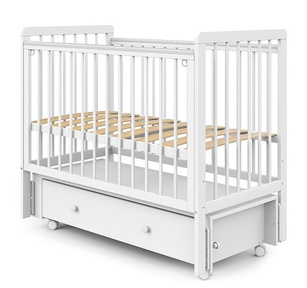 Детская кровать Sweet Baby Melissa с маятником и ящиком