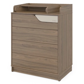 Комод Атон ESMEE ЛДСП, МДФ 800/5 с органайзером и Push-to-open